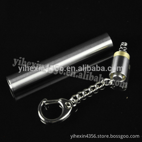 Boruit JY-18A Mini Jade Detector LED Flashlight 365nm Stainless Steel